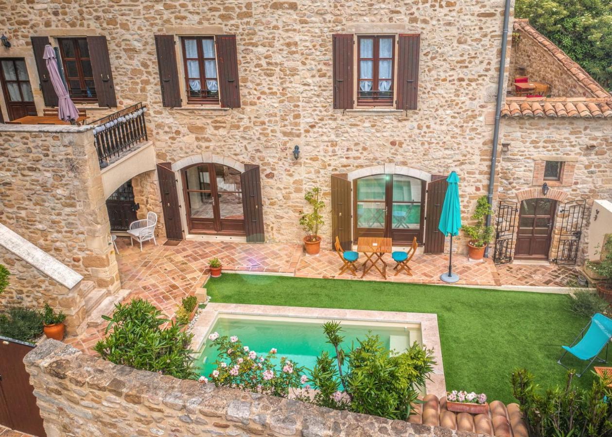 La Maison Wisteria Saint-Pantaleon-les-Vignes Экстерьер фото